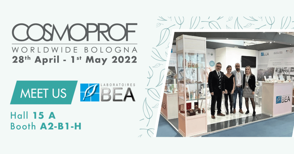 Cosmoprof Bologna 2022 - Laboratoires BEA fabricant à façon cosmétiques